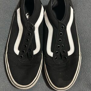 Vans Black and White Old Skool Sneakers